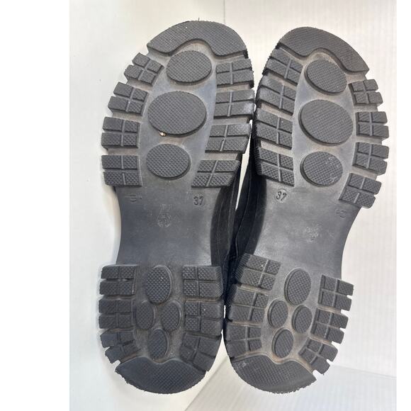 BOEMOS Suede platform pull on back boots size 37 - Picture 10 of 14